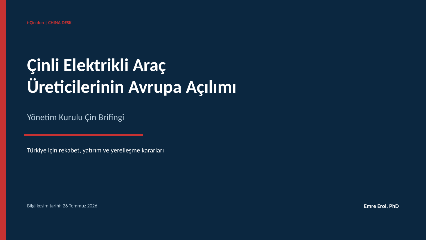 Yönetim Kurulu Çin Brifingi örnek dosyasının kapak görünümü